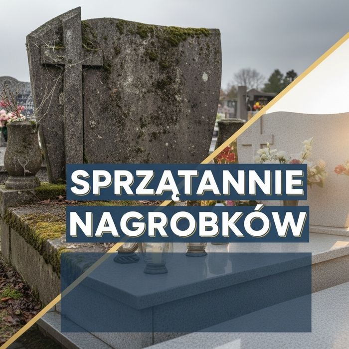 Sprzątanie nagrobków