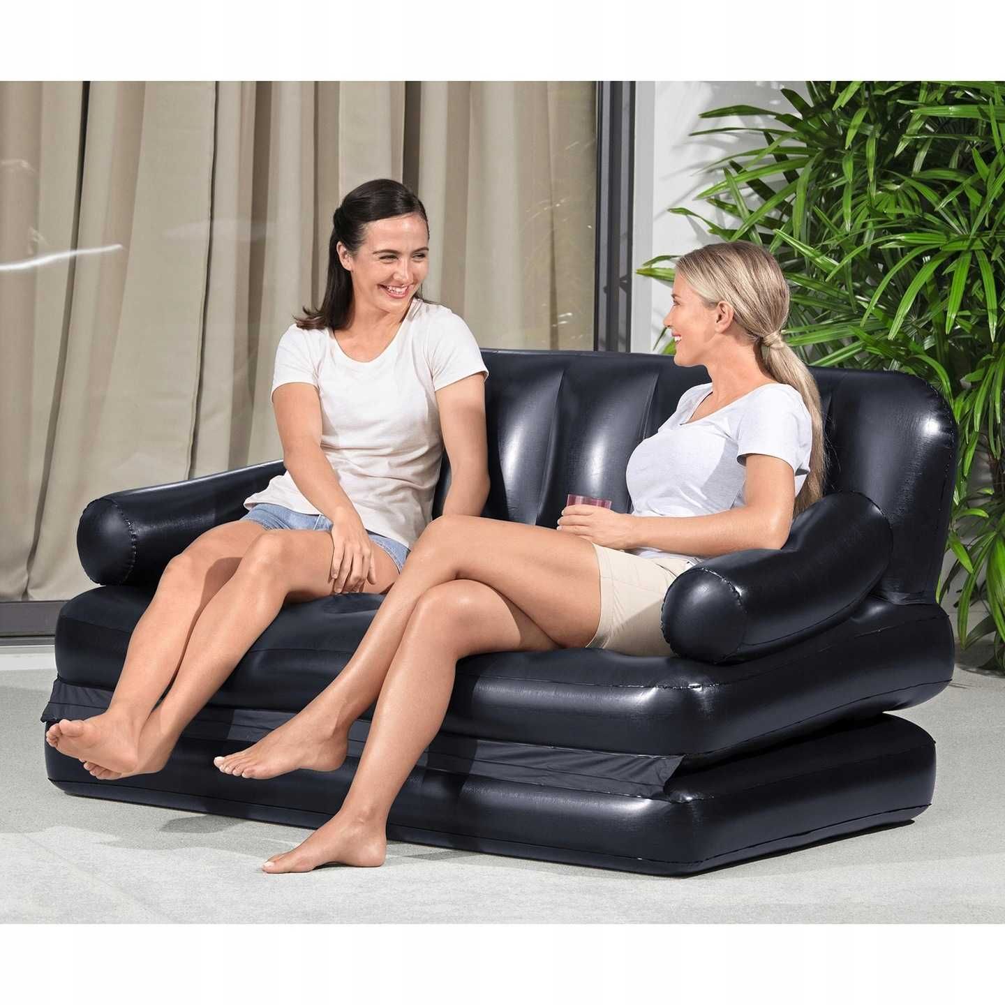 MATERAC SOFA 5w1 Dmuchany Do Spania Bestway Kanapa Łóżku Turystyczne