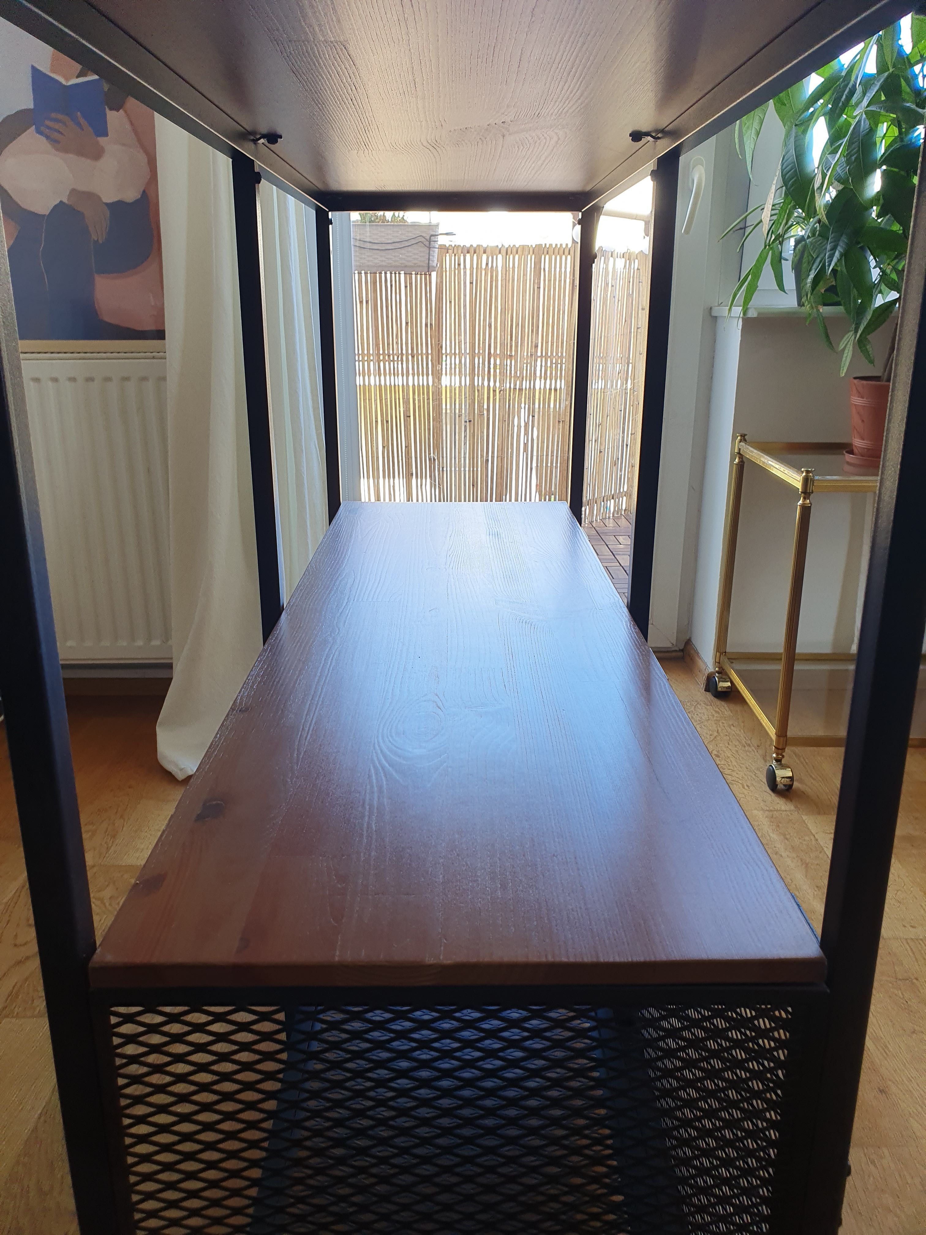 Szafka/Regał/Komoda FJALLBO w stylu loft z IKEA. Stan Idealny