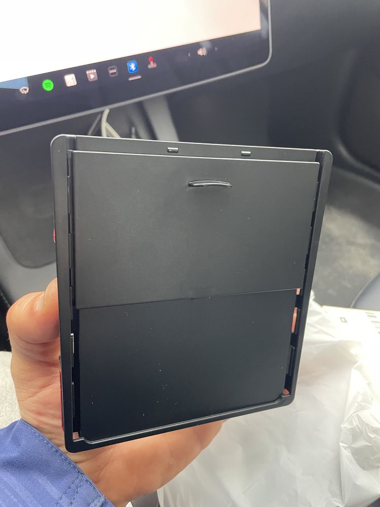Caixa de arrumacao tesla model 3/y