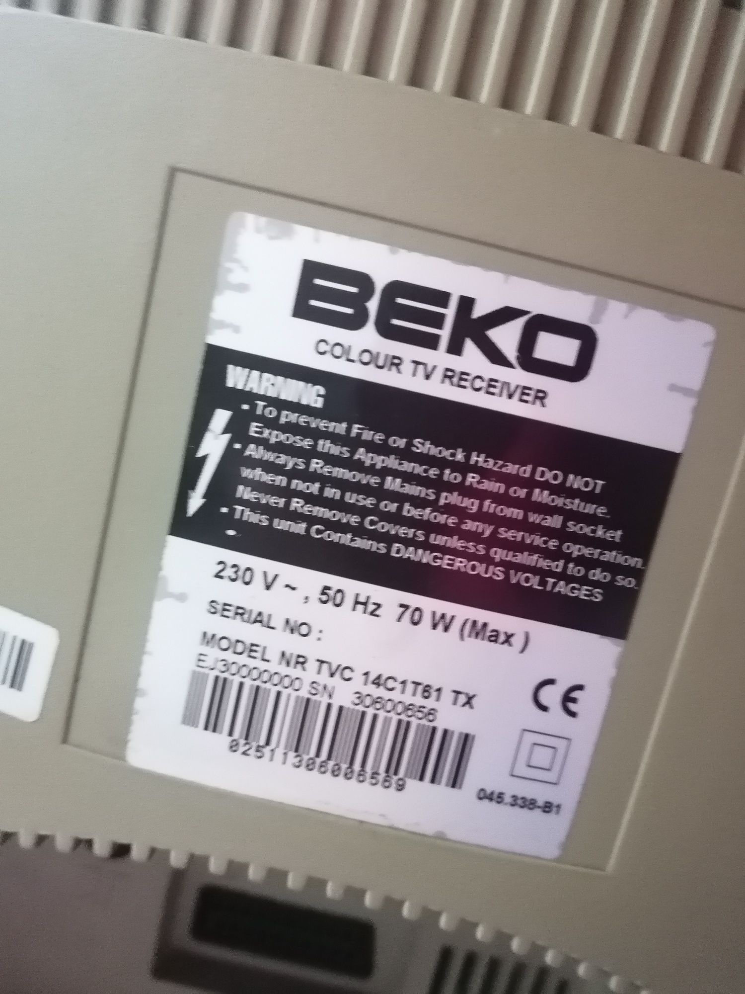 Televisão marca Beko