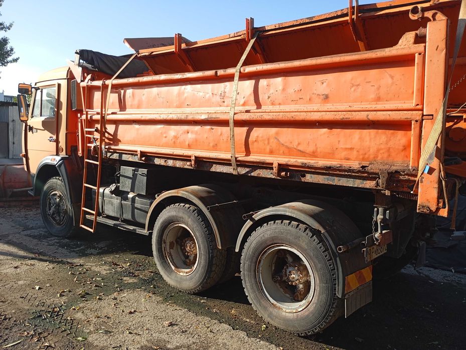 Kamaz z silnikiem Mana Piaskarka P1 Pług