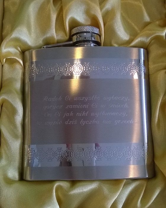 Grawerowanie na złocie drewnie stali srebrze zippo grawer logo Złotnik
