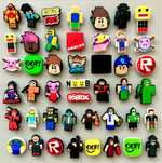 Джибітси Jibbitz прикраси на взуття Crocs крокси Роблокс Roblox