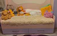 Дитяче ліжко з матрацом 1800х90