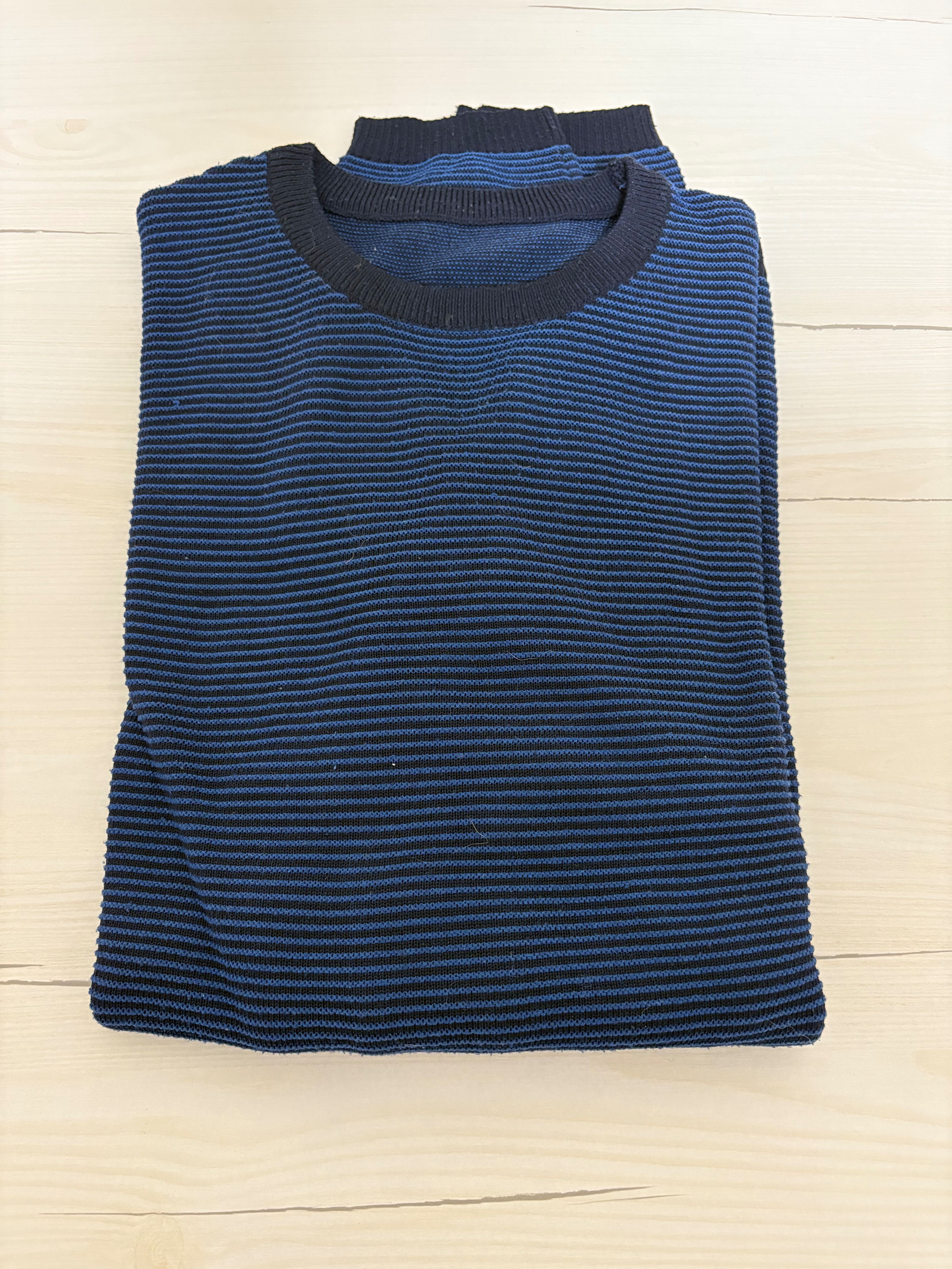 Camisola às Riscas Azul Hichen, LDA – Tamanho M/L