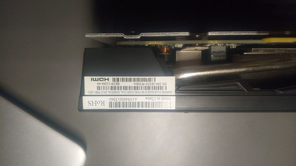 видеокарта sapphire rx 570 8GB