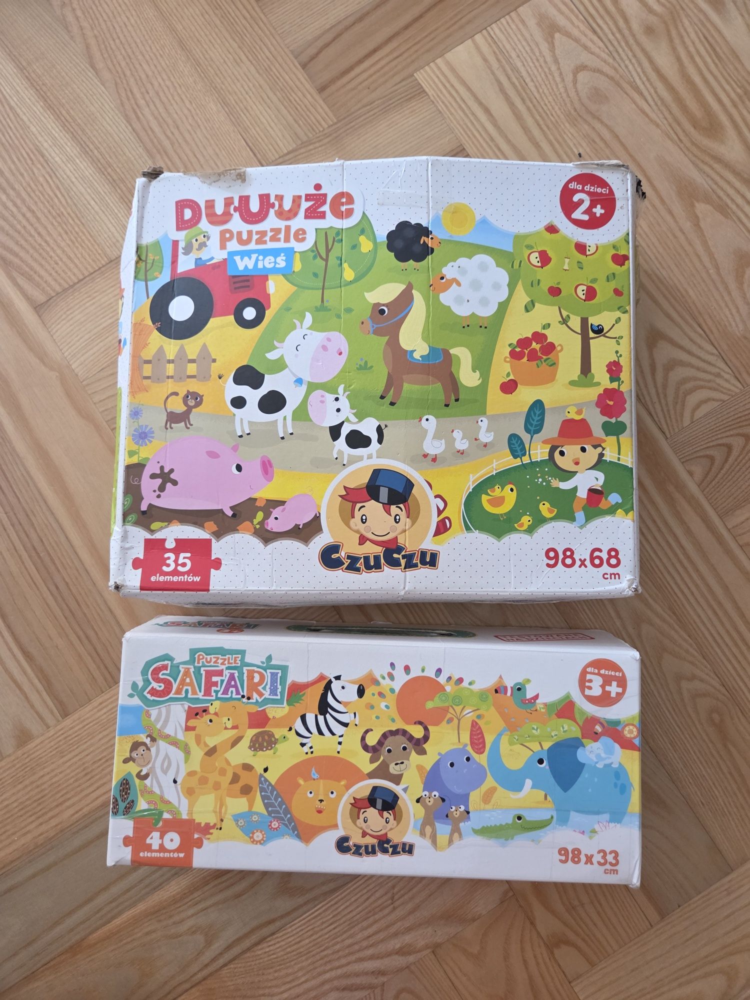 Puzzle czuczu 2+ i 3+