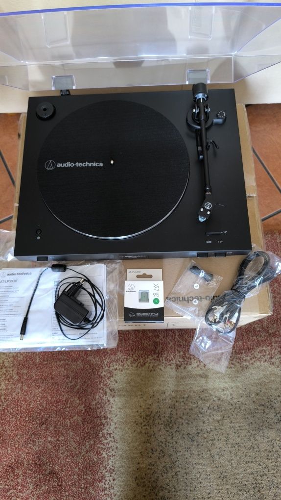 Gira discos Audio Técnica LP3XBT