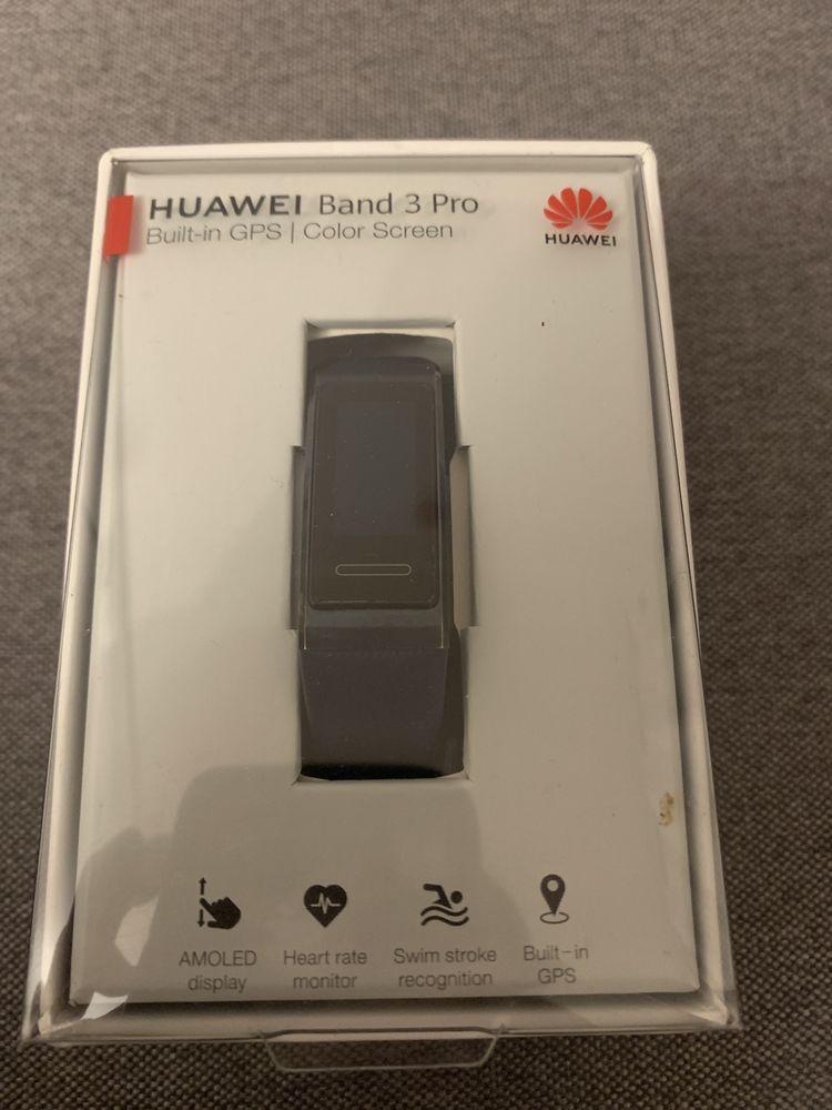 Huawei 3 PRO - smartband smartwatch, uzywany granatowy, sprawny, GPS