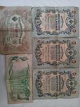 Stare banknoty papierowe