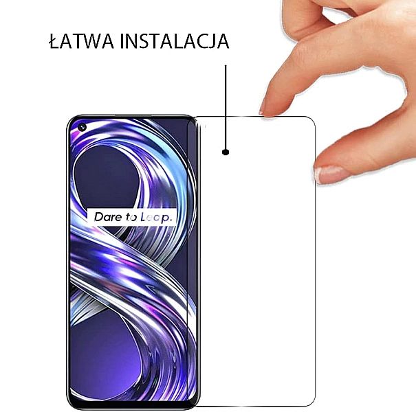 Szkło Hartowane Płaskie do Realme 8i