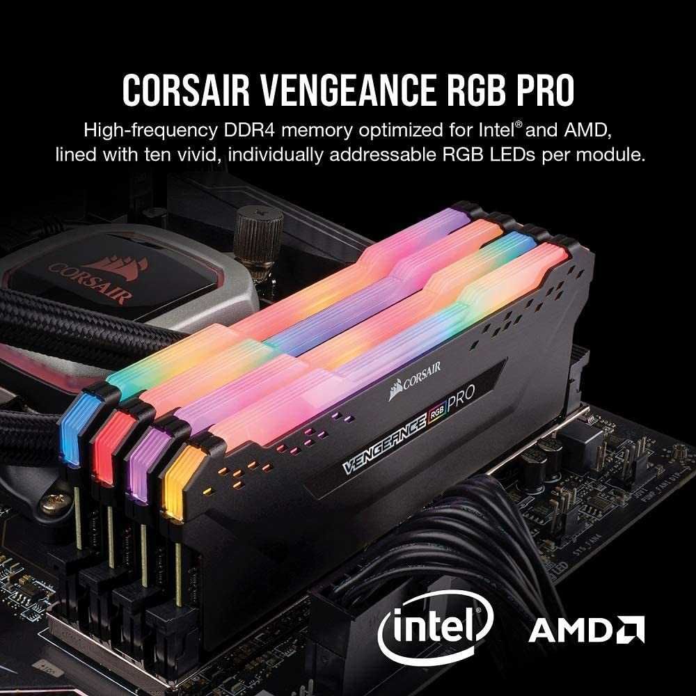Memória RAM CORSAIR (2x16GB) Vengeance RGB