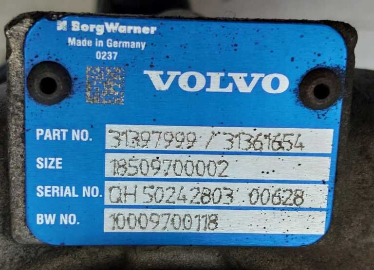 Turbina Biturbo + Kolektor VOLVO V40 II 2,0D 190KM GWARANCJA