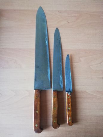 Набор ножей кухонных, СССР + 2 чехла в подарок