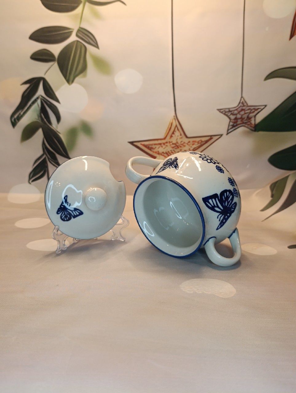Cukiernica ceramiczna Bolesławiec 350ml ceramika Bolesławiec