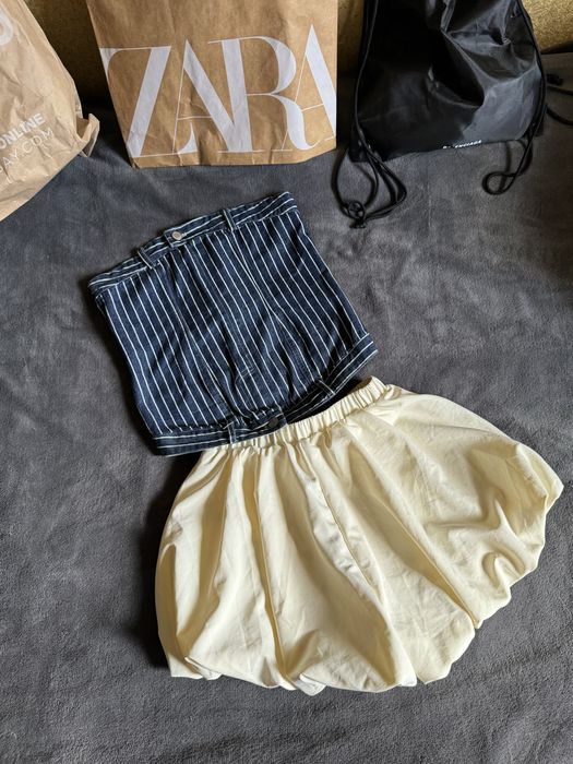Топ корсет zara спідниця зефірка