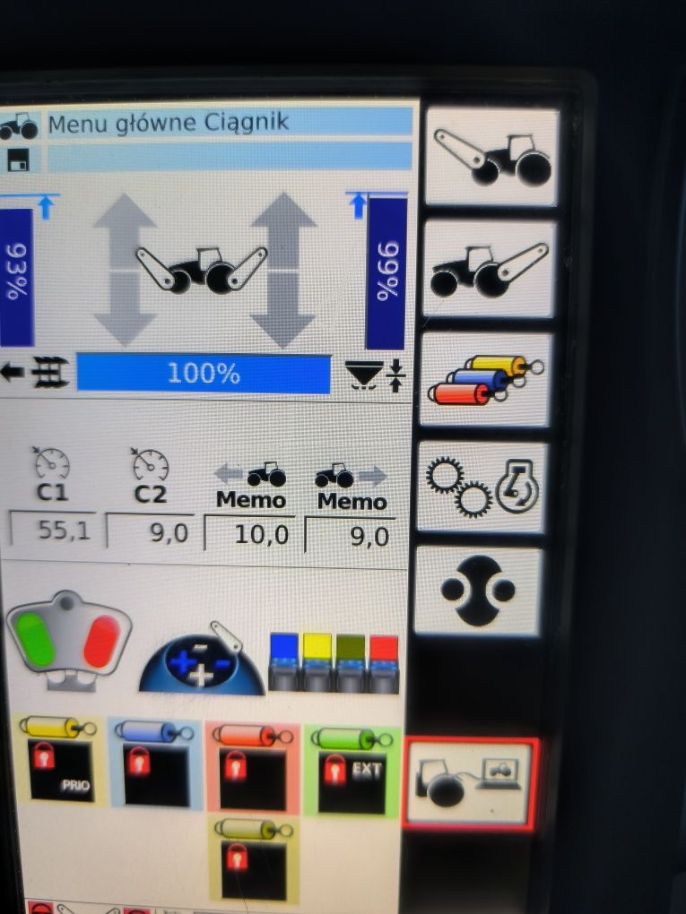 Fendt monitor wyświetlac terminal
