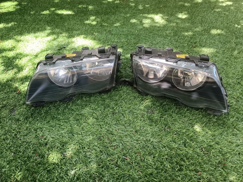 Conjunto de óticas originais bmw E46 Sedan ou touring Fase 1