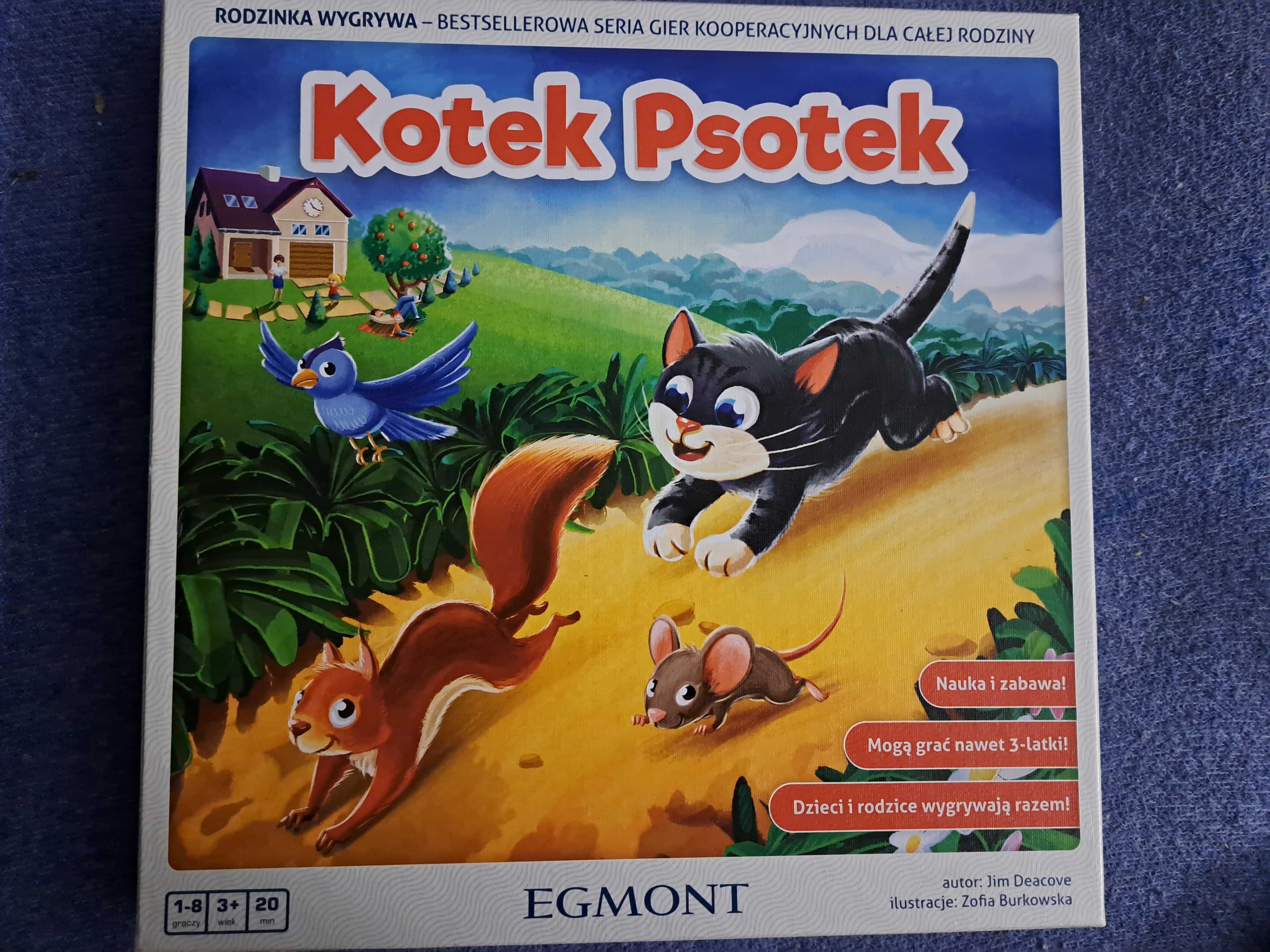 Gra rodzinna Kotek Psotek, EGMONT