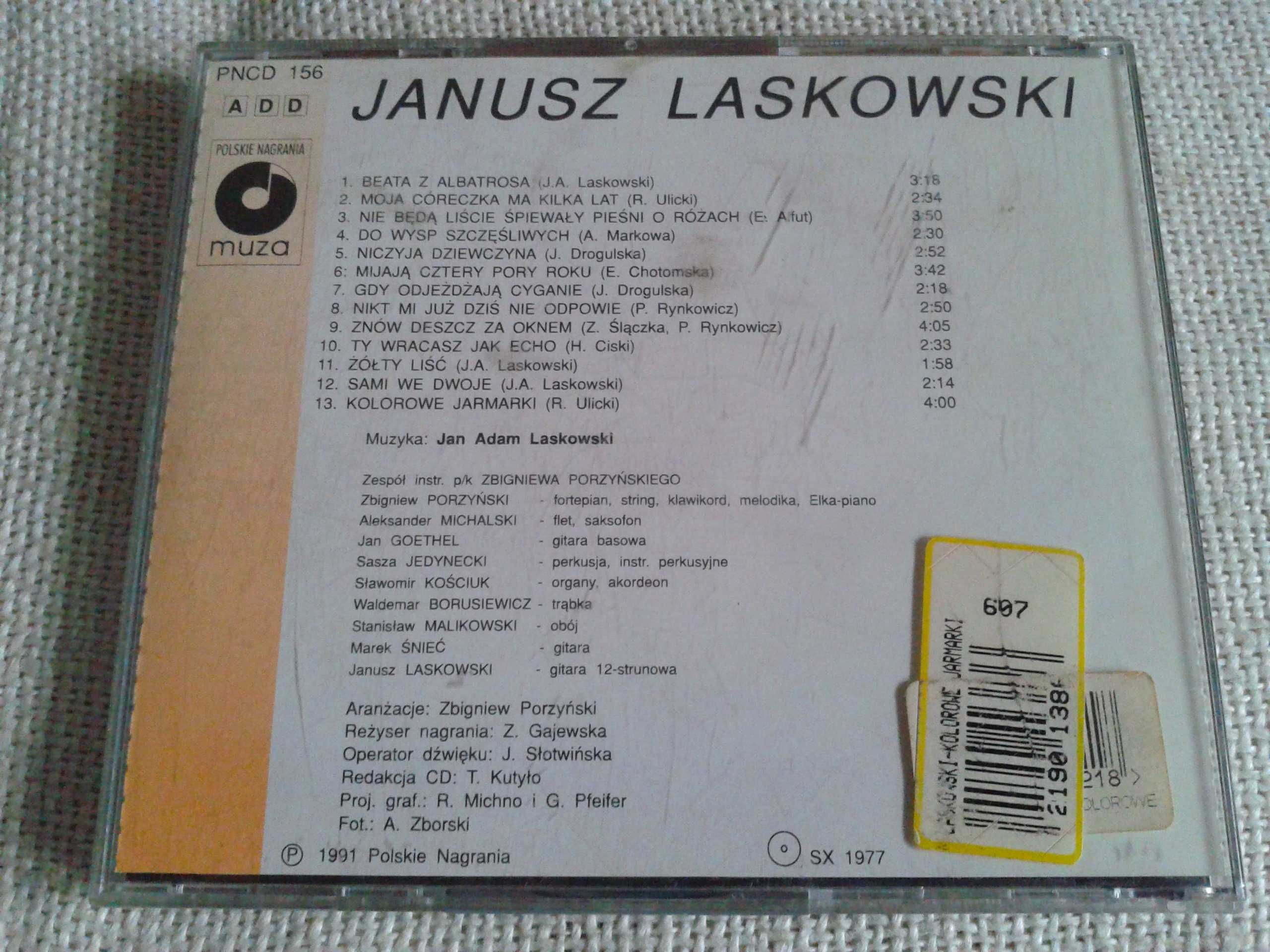 Janusz Laskowski - Kolorowe Jarmarki  CD