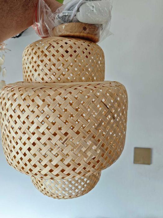 Lampa  Bambus styl boho