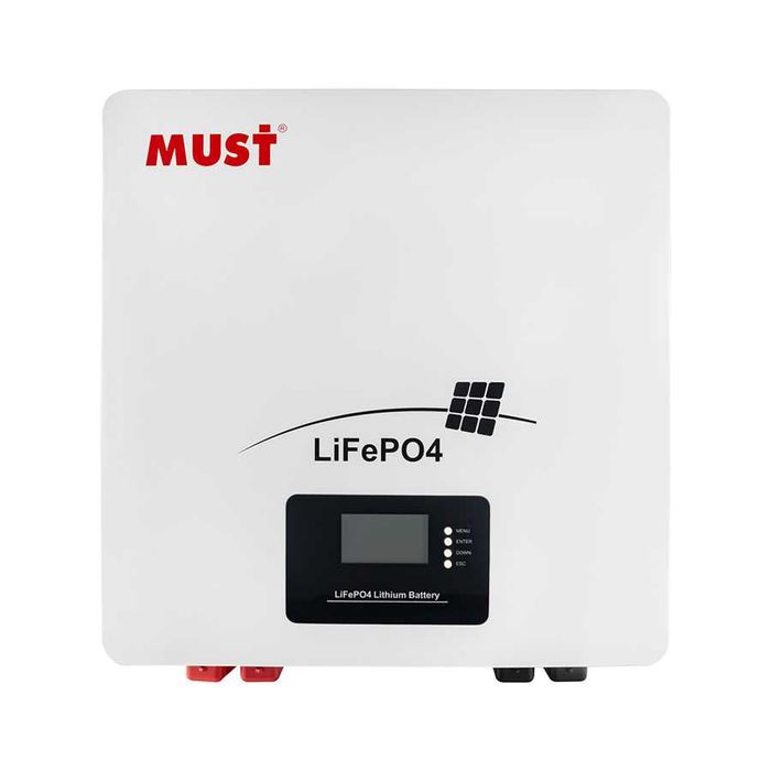 Акумуляторна батарея MUST LP1600-24100, 25.6V 100Ah, LiFePO4