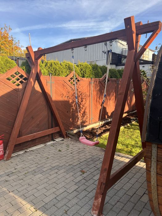 Huśtawka ogrodowa stelaż