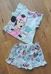 NOWA piżamka komplet 98/104 cm minnie koszulka spodenki