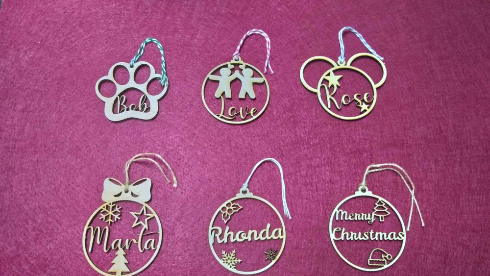 Bolas de Natal 50 cêntimos