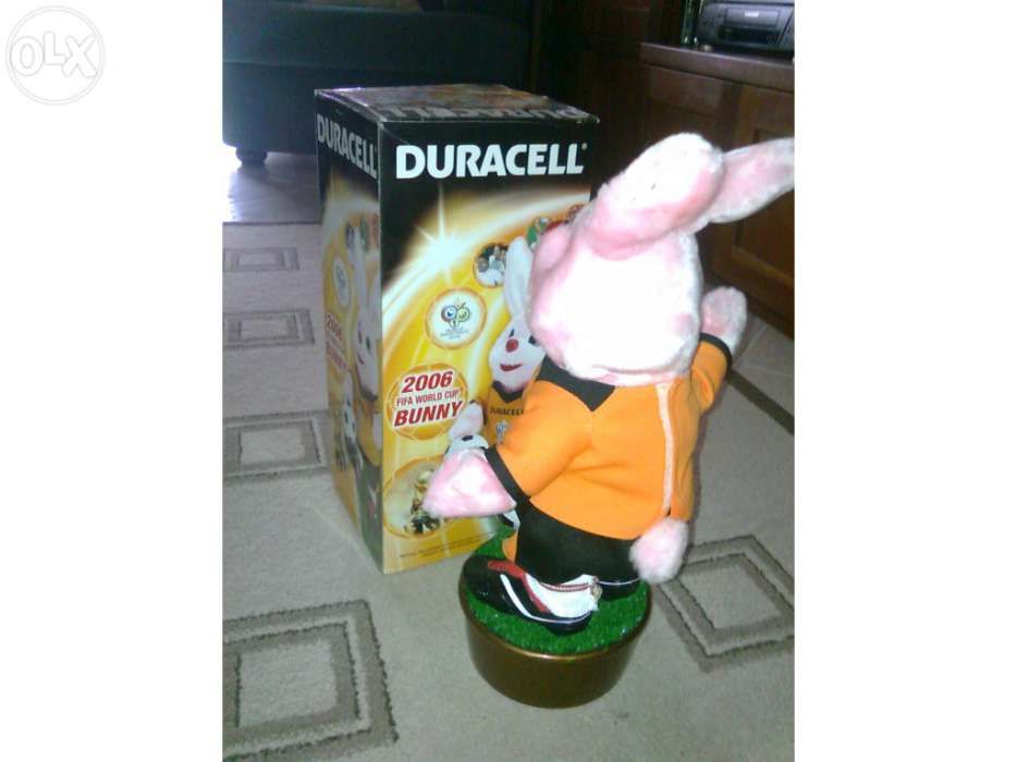 Coelho há pilhas Duracell