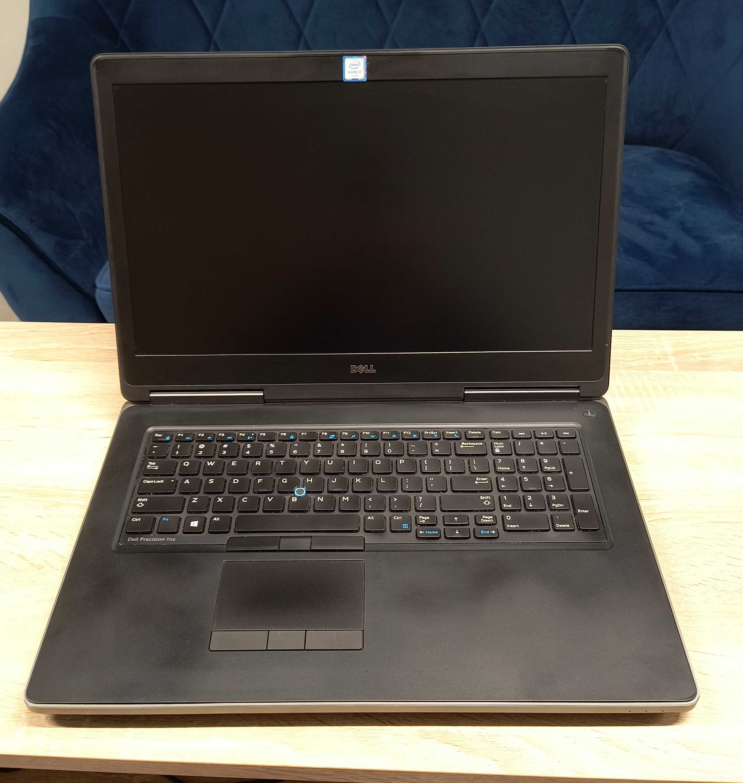 Dell Precision 7710, 17cali, M4000, 32RAM, SSD512, i76820hq
