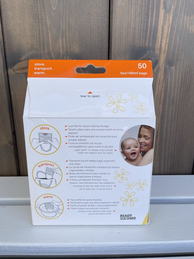 Medela NOVO - 50 Sacos de conservação de leite materno