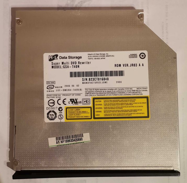 5 Portable DVD Burners: 3×SATA, 2×IDE64575344407171123