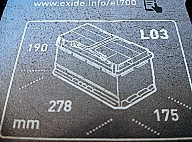 Akumulator EXIDE EFB St-stop 70Ah/760A,P+,Carbon boost 2.0
