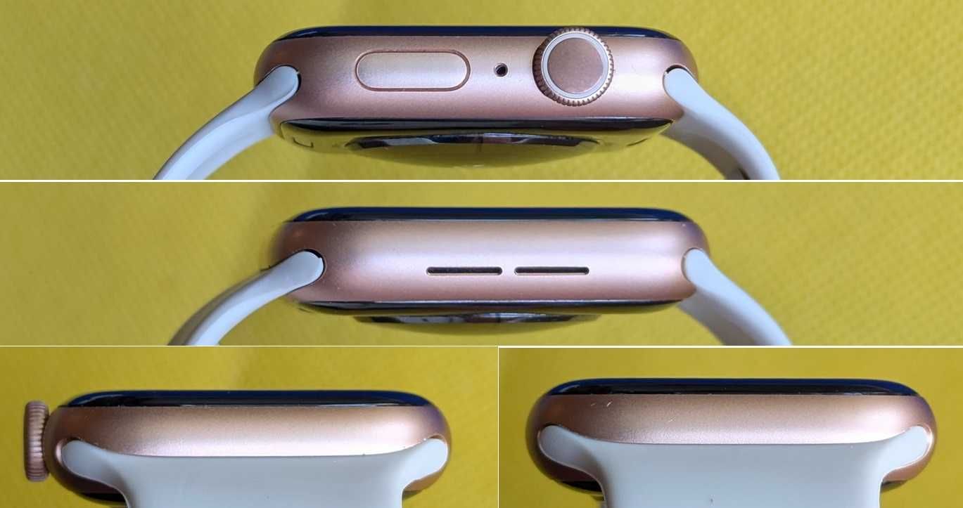 Gold Акб 95% Apple Watch 5 44 + 3D UV скло