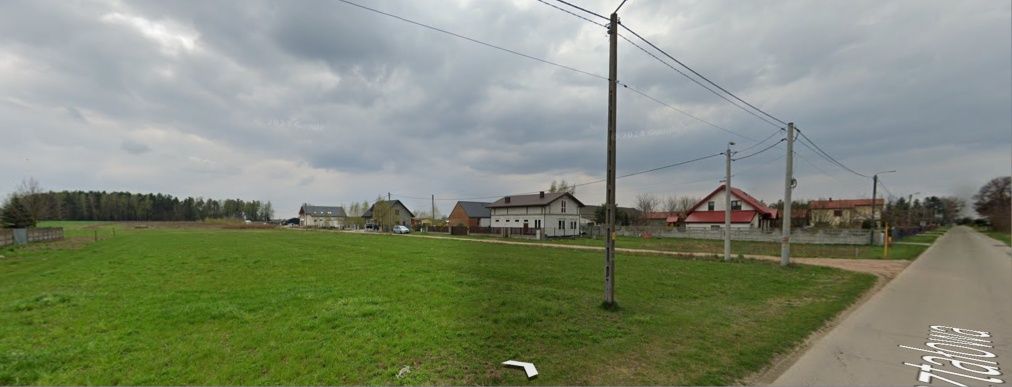 Działka budowlana 749 m² Krusze gm Klembów
