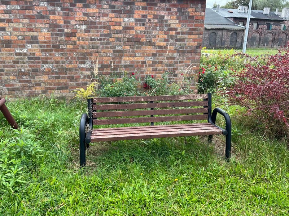 Ławka ogrodowa drewniana