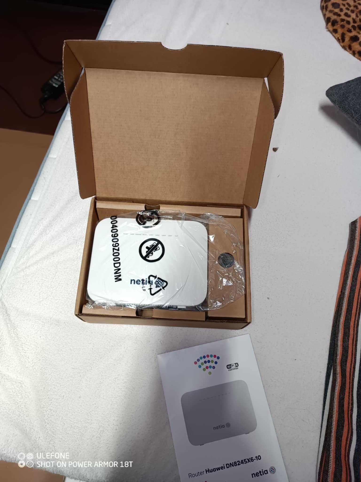 Router Huawei DN8245X6-10 - brand Netia (z modemem DSL i bramką VoIP)