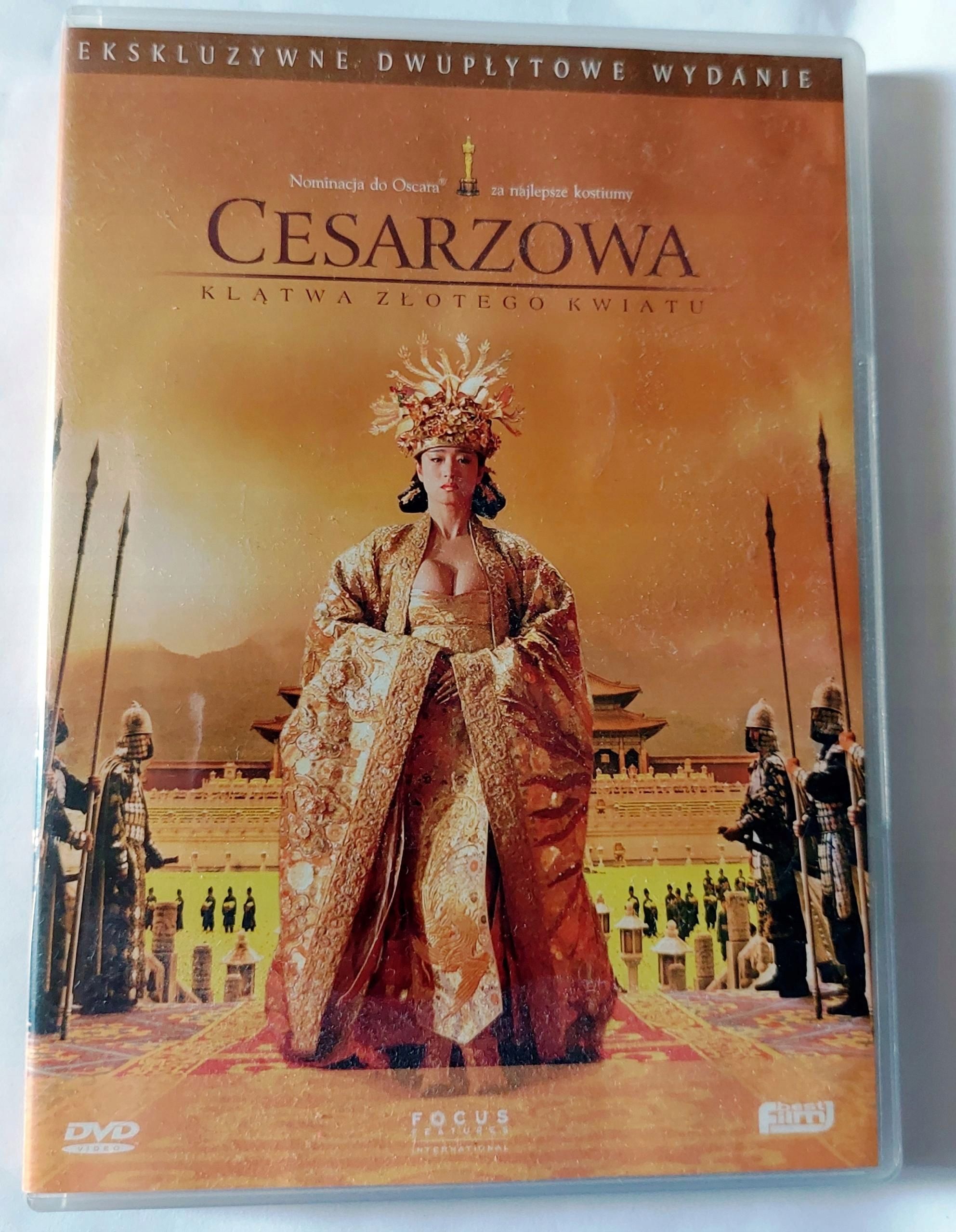 Cesarzowa Klątwa Złotego Kwiatu Dvd Nowy