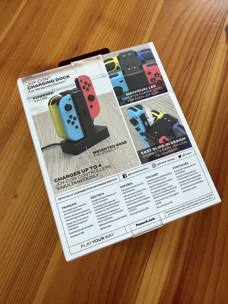 PowerA Joy-Con Charging Dock – stacja ładująca do Nintendo Switch