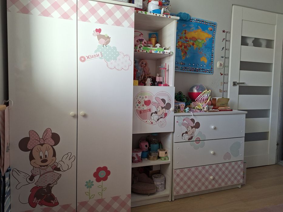 Komplet mebli dla dziecka Myszka Minnie