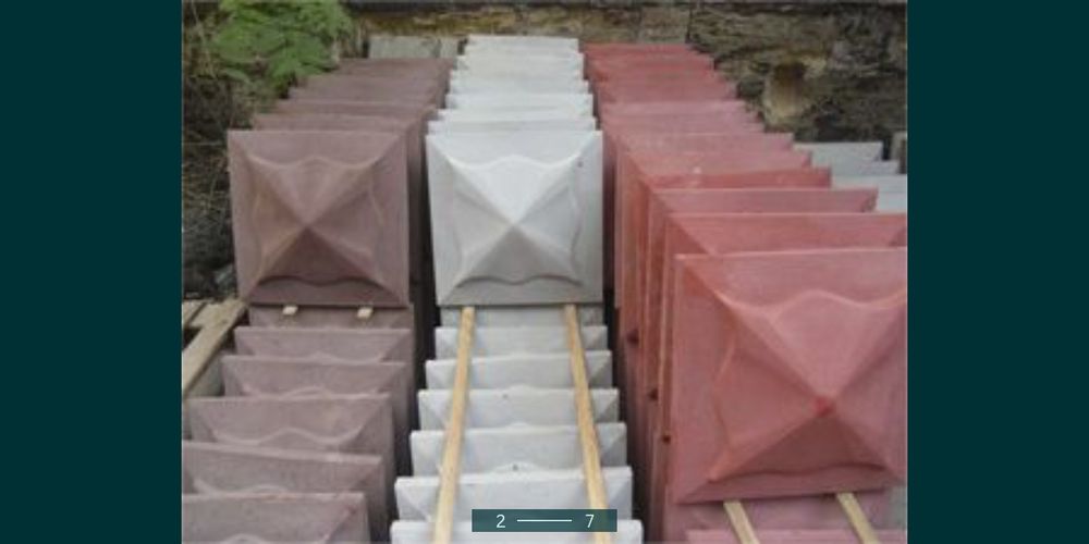 Крышка на забор, балясины, парапет, крышка на столб.