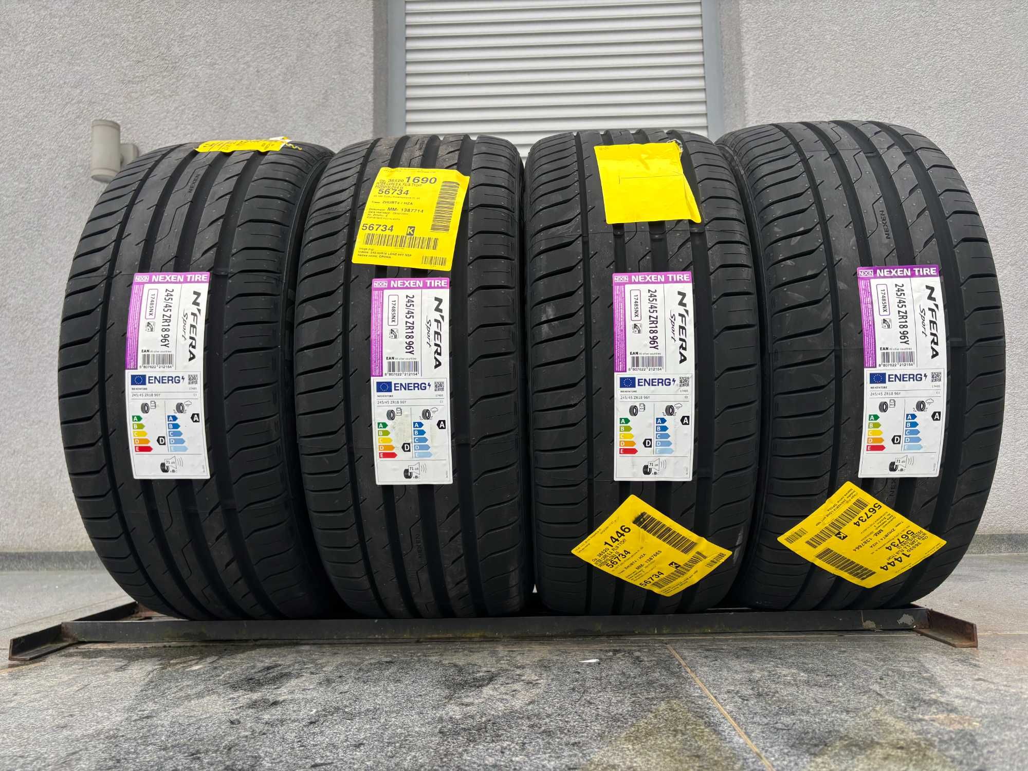 Letnia 245/45R18 Nexen Sport 96Y D,A,71db prod. 2024rok! gwarancja