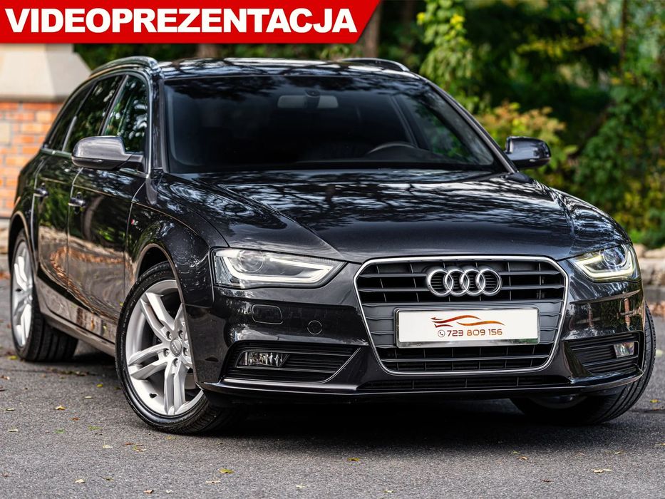 Audi A4 Avant FULL S-LINE*2.0 TDI(143 KM)*Bi-Xenon*Półskóra*Czarny sufit*Mega stan!!