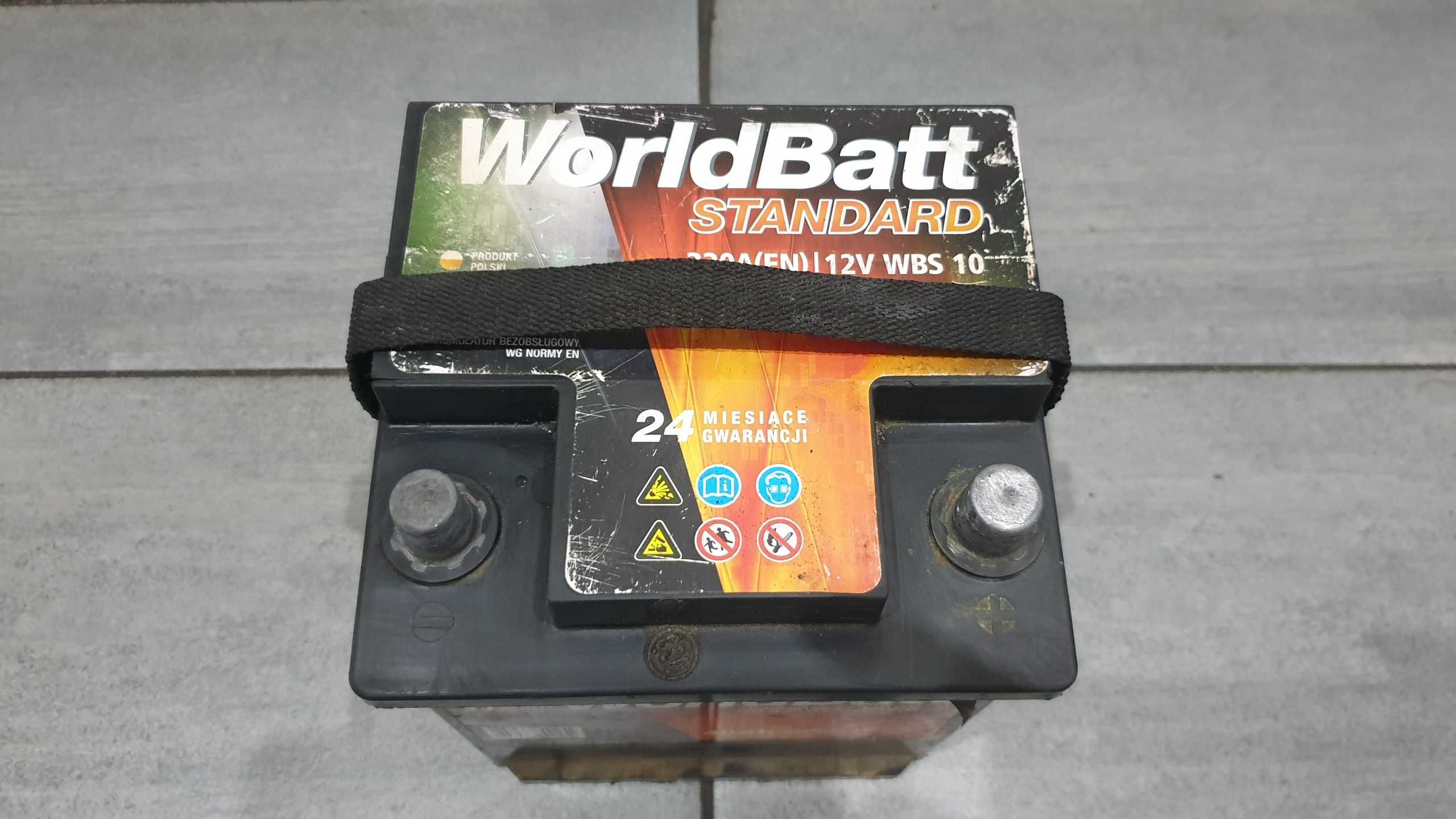 Akumulator używany WORLDBATT 12V 40AH 330A