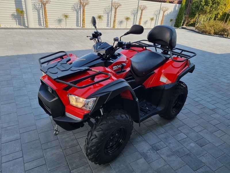 Quad Kymco MXU 550, jak nowy tylko 400 km, nie jeżdżony w terenie