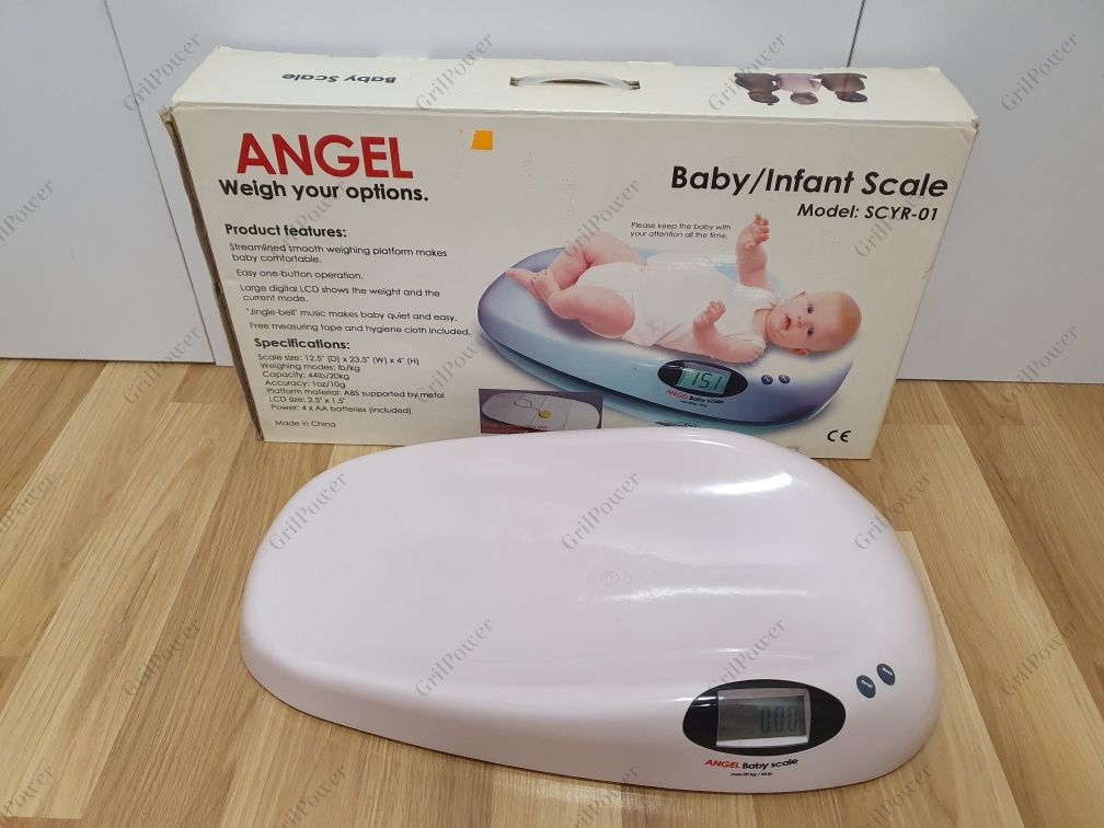 Angel Waga elektroniczny niemowlęca Baby Scale