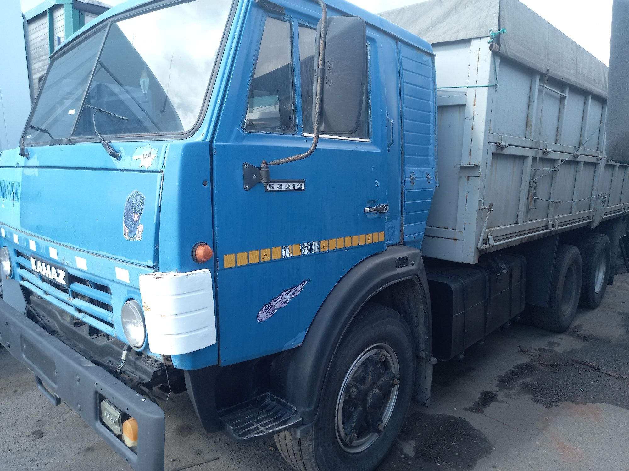 Продам камаз 53212с мазовским прицепом