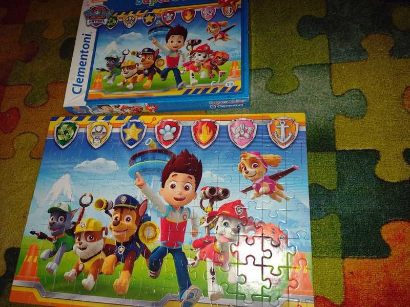 Puzzle i gra Psi Patrol